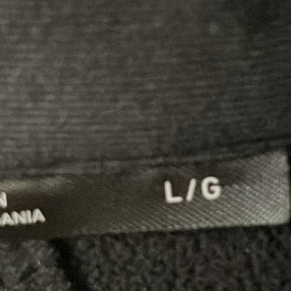 Spyder men’s Sweater 1/4 Zip Pullover Fleece Lined black size large - Picture 13 of 14